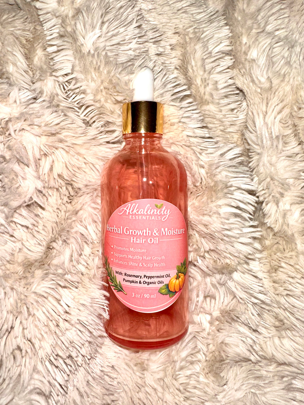 Herbal Growth & Moisture Hair Oil 3oz